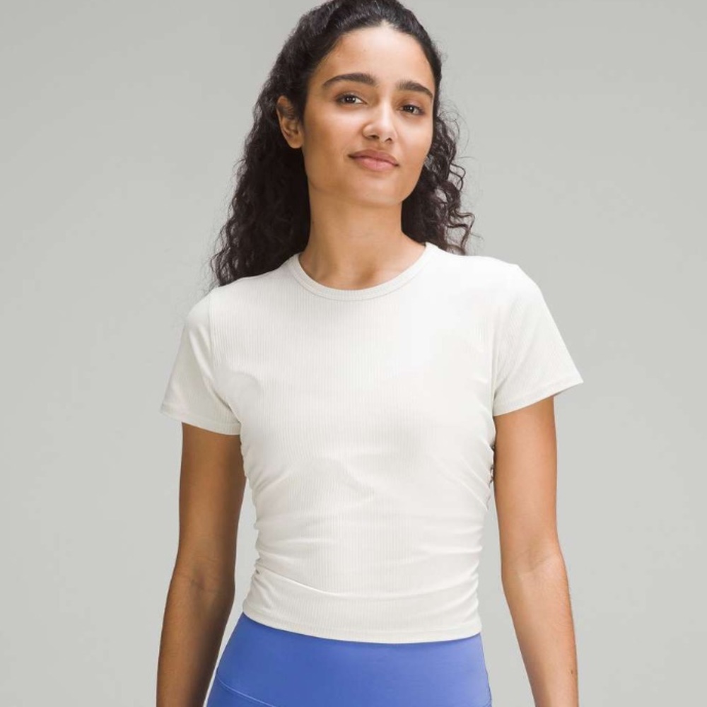 lululemon All It Takes Ribbed Nulu T-Shirt bone 8